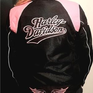 Womens size large Harley-Davison riding jacket